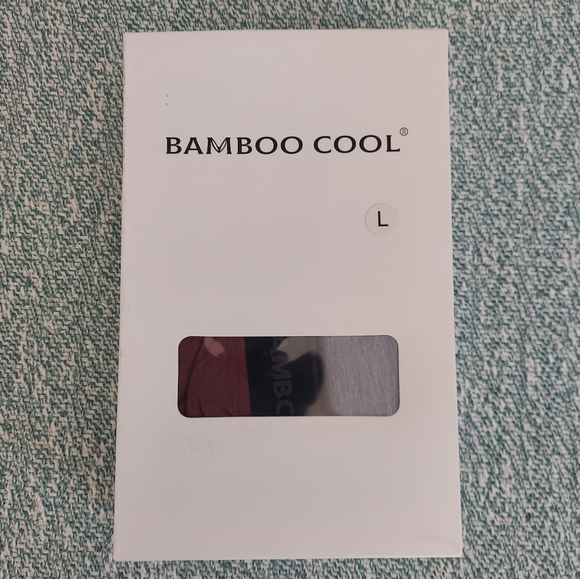 BAMBOO Cool Men's 4-Pack Boxer Briefs 4-pack. Sz L. New Open Box - Picture 2 of 4